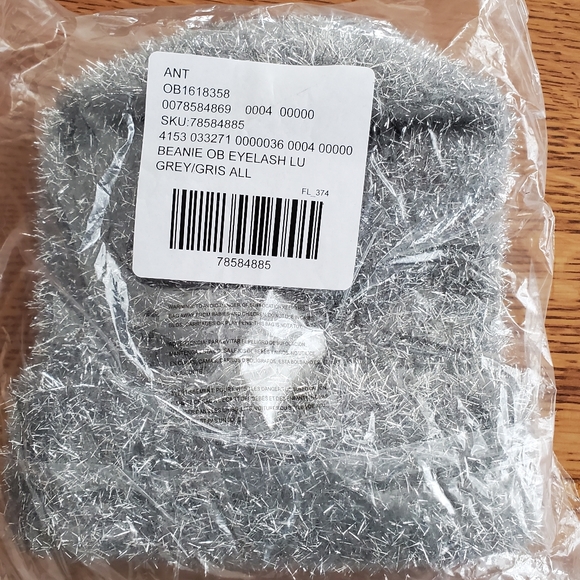 Anthropologie Eyelash Beanie - silver grey main image 6
